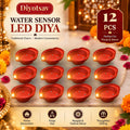 Diyotsav water sensor LED diyas glowing