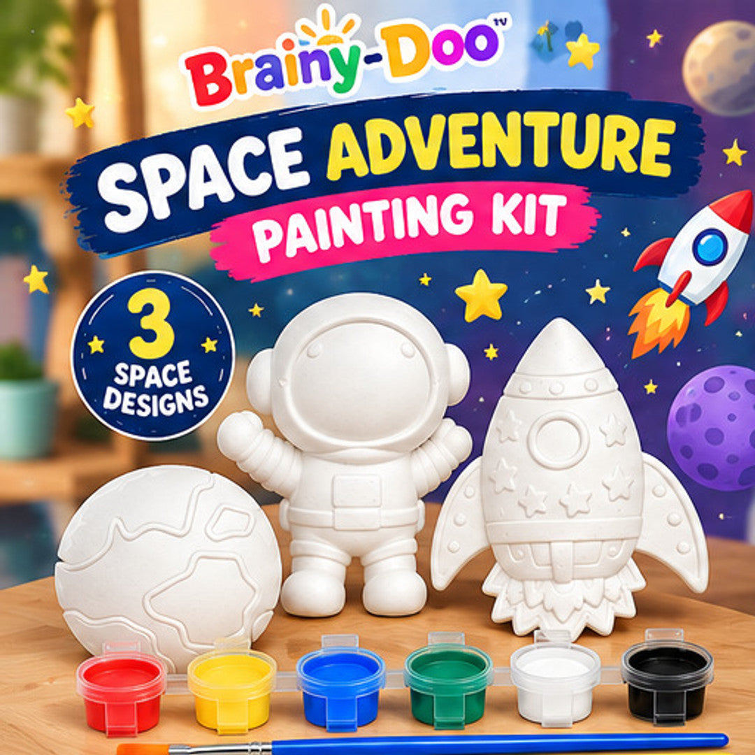 Brainy-Doo space adventure painting mould set
