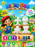 Brainy-Doo paint your own figures kit